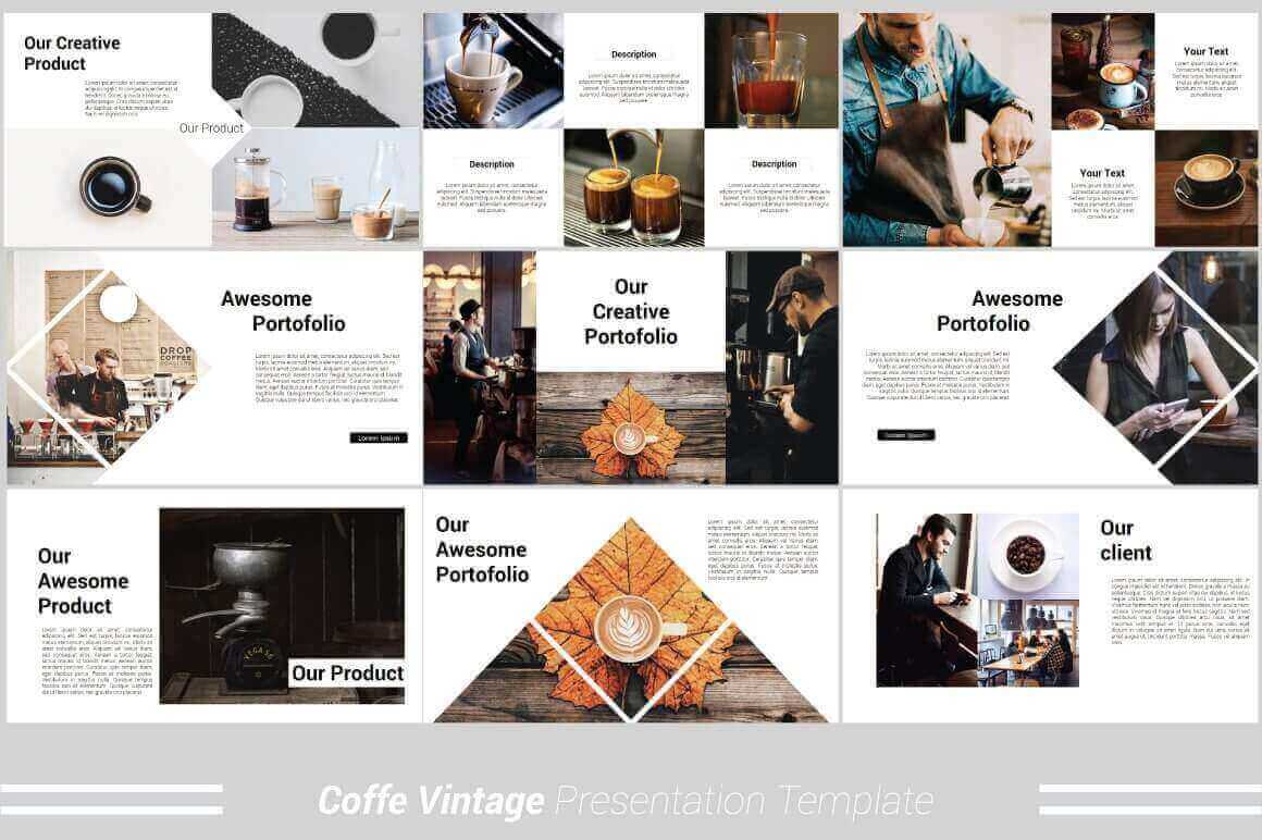 Coffe Vintage Presentation Template's Clients.