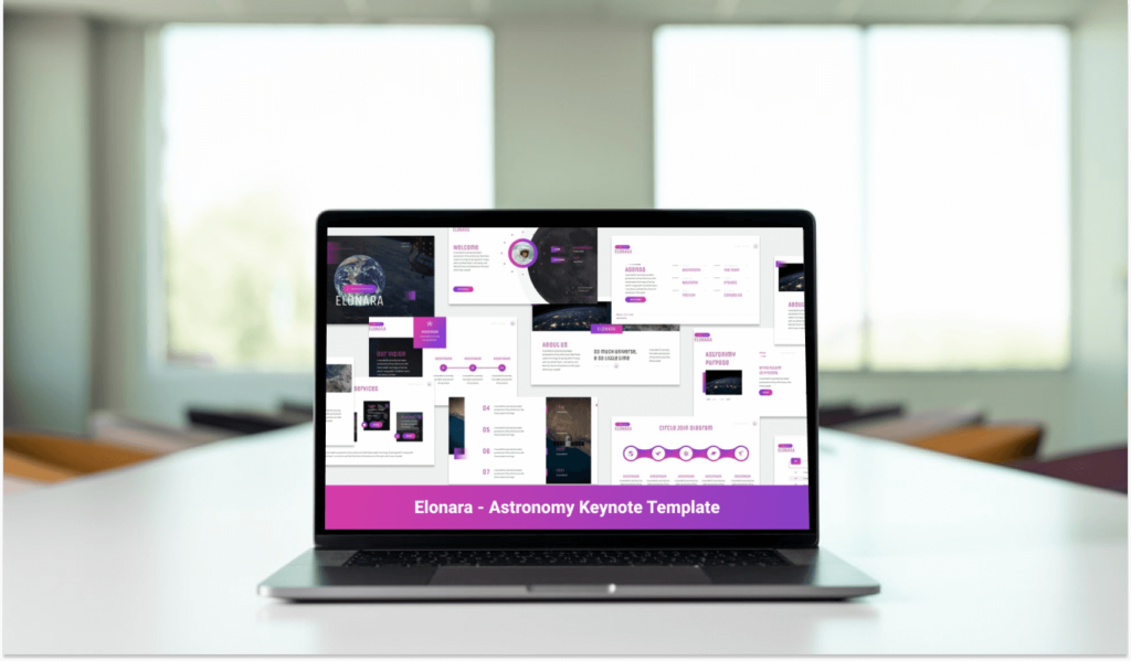 Elonara - Astronomy Keynote Template – MasterBundles