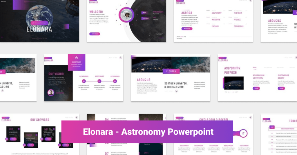 Elonara - Astronomy Powerpoint – MasterBundles