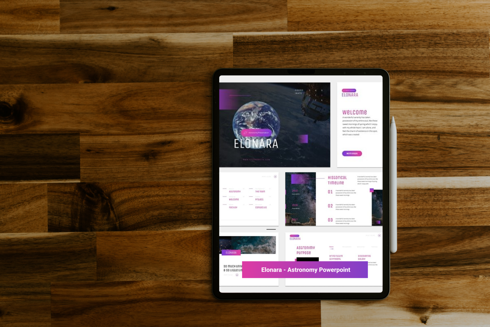 Elonara - Astronomy Powerpoint – MasterBundles