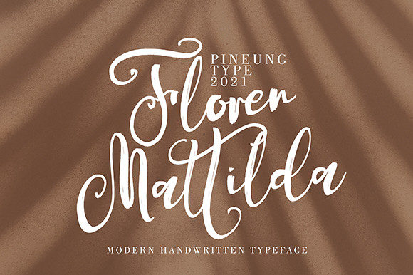 Floren Mattilda Script Handwritten Font.