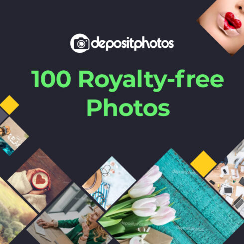 DepositPhotos Deal: 100 Royalty-free Photos cover image.