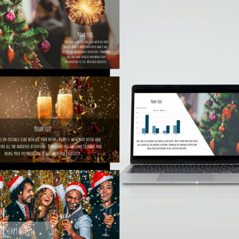 Free Christmas Party Powerpoint Background – MasterBundles