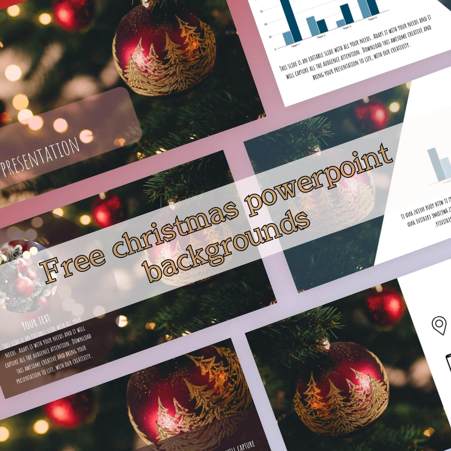 free christmas powerpoint backgrounds 1