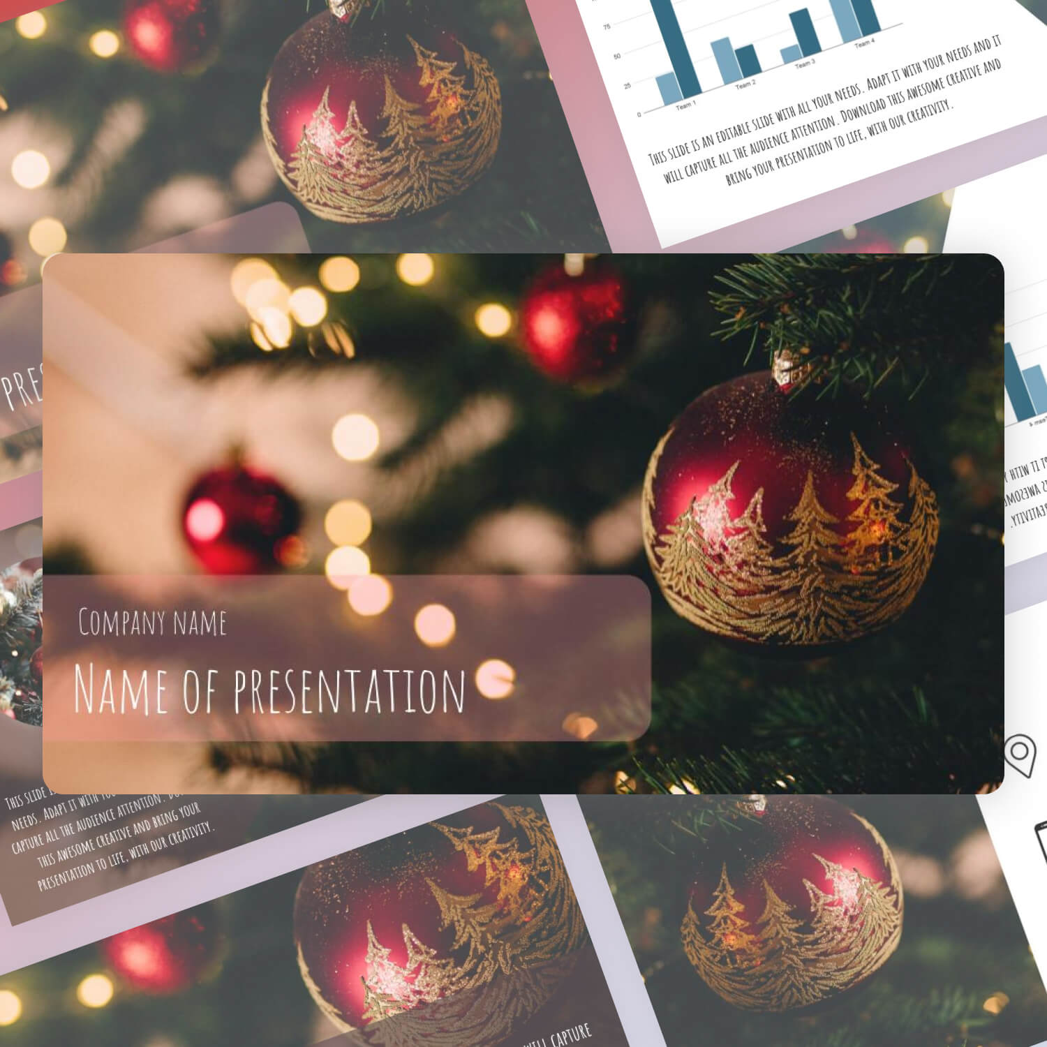 Free Christmas Eve Powerpoint Backgrounds.