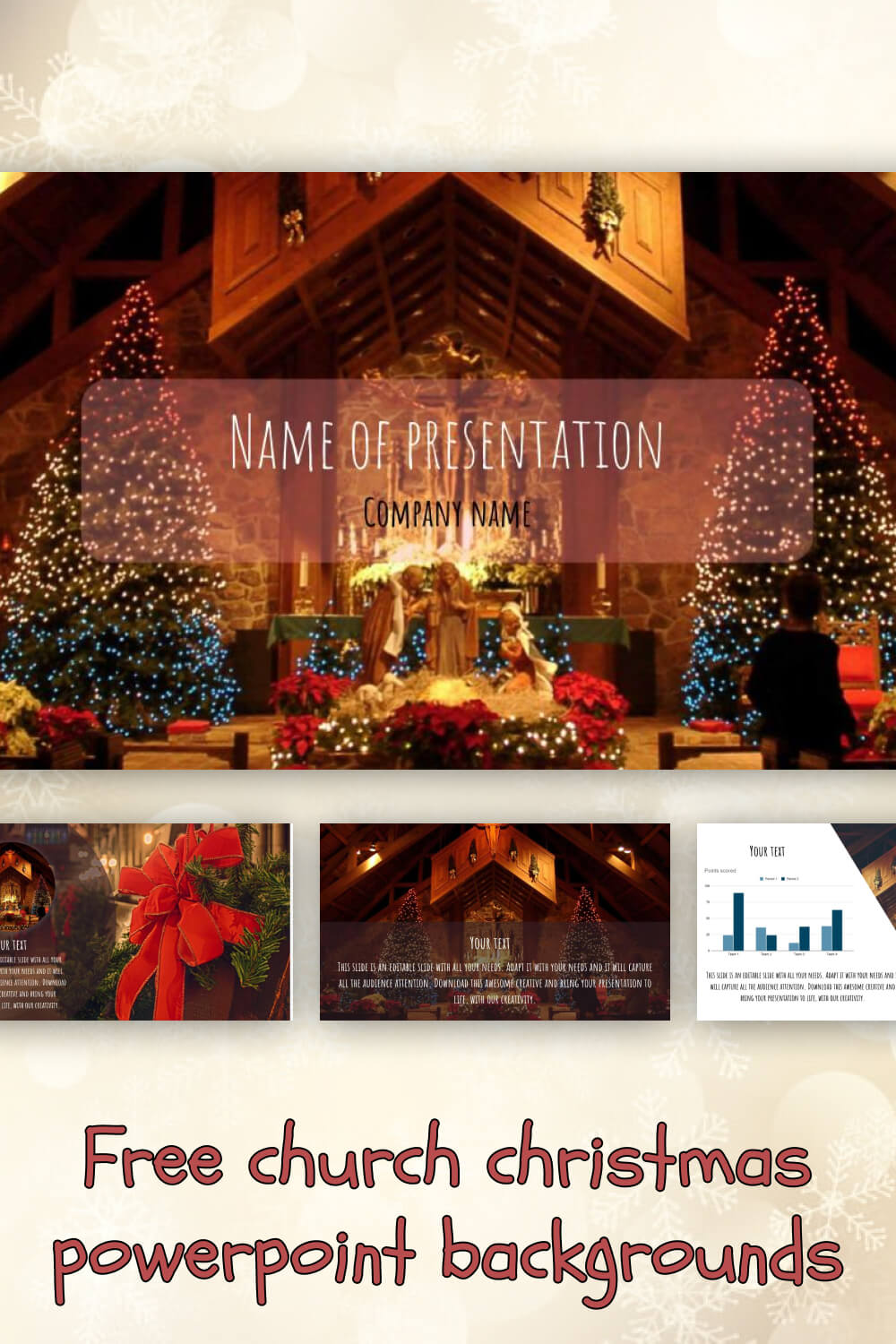 free church christmas powerpoint backgrounds 3