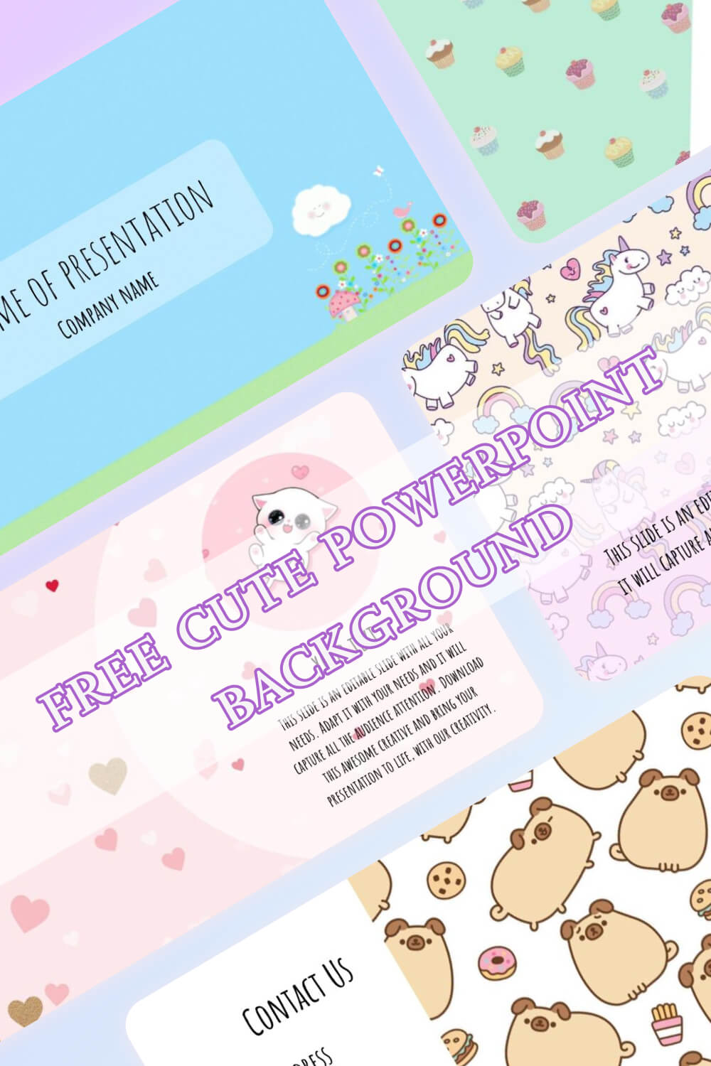 free cute powerpoint background 3