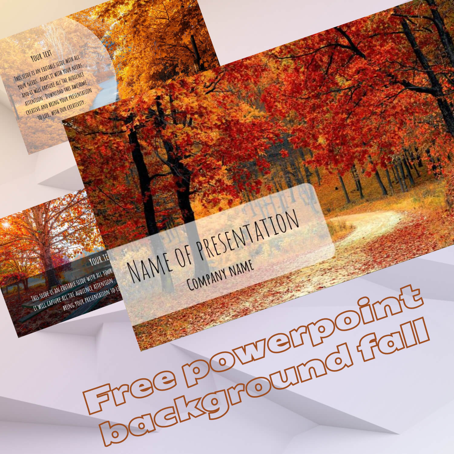 Free Powerpoint Background Fall.