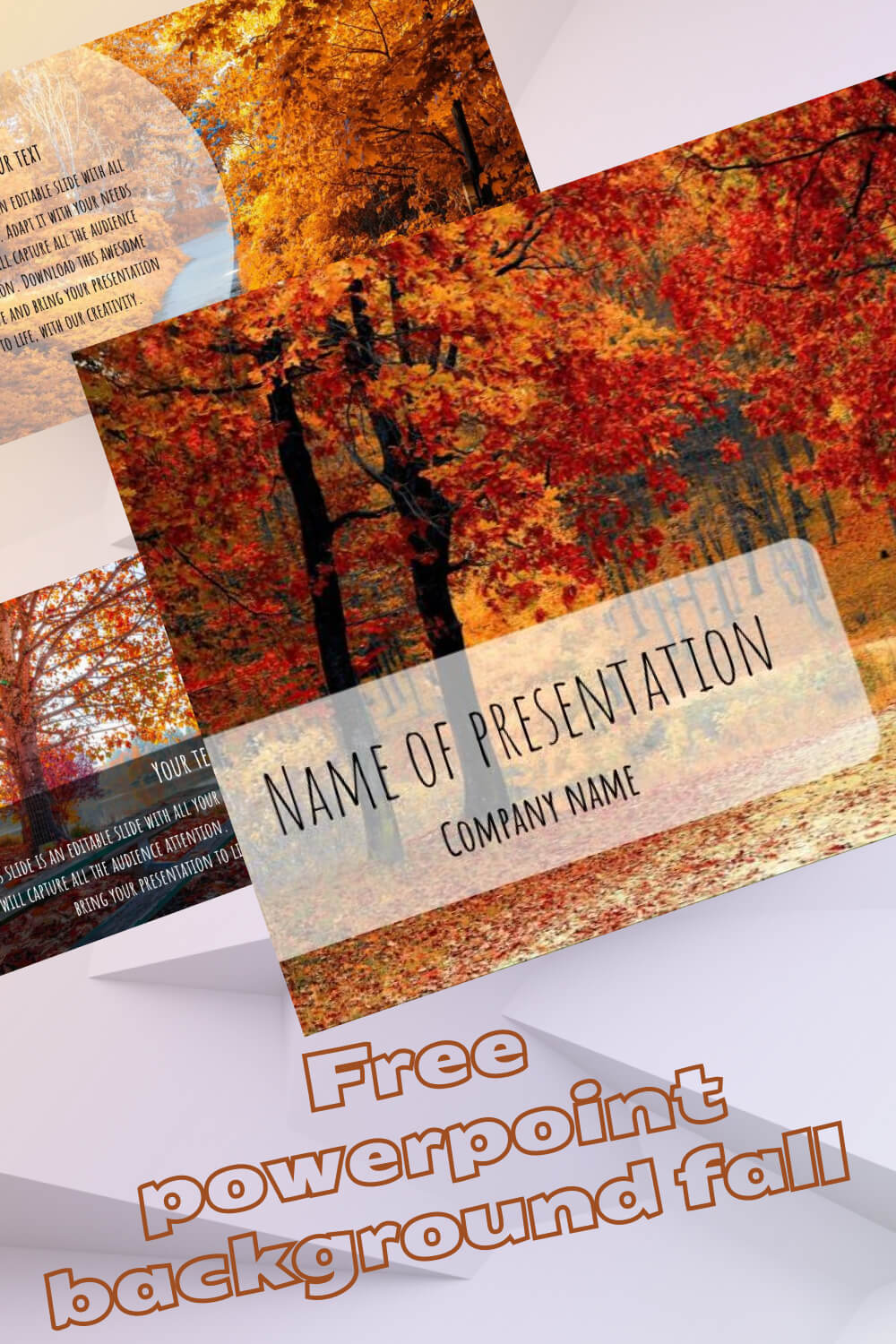 free powerpoint background fall 3