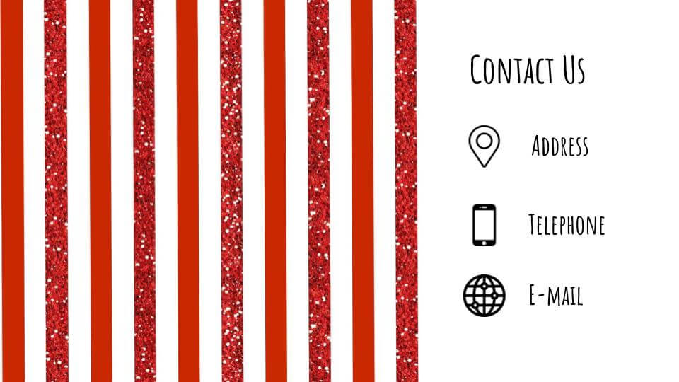free powerpoint background red stripe holiday 05