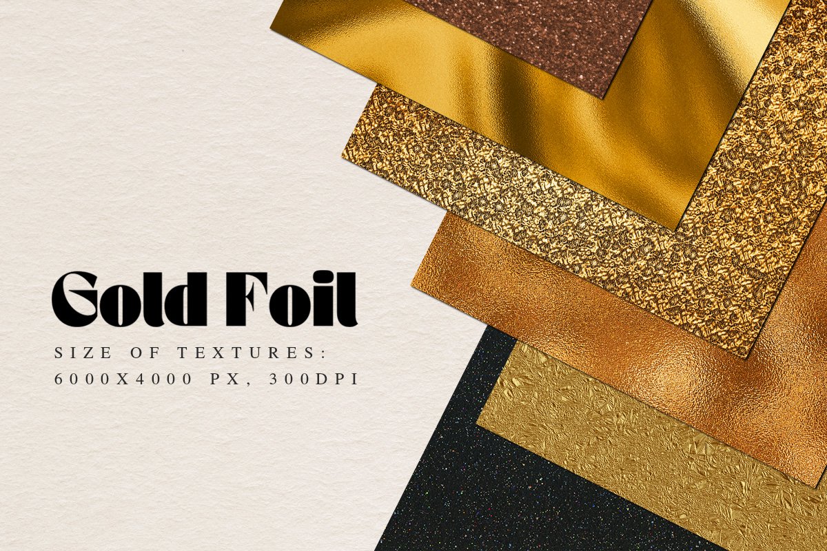 gold foil glitter paper1