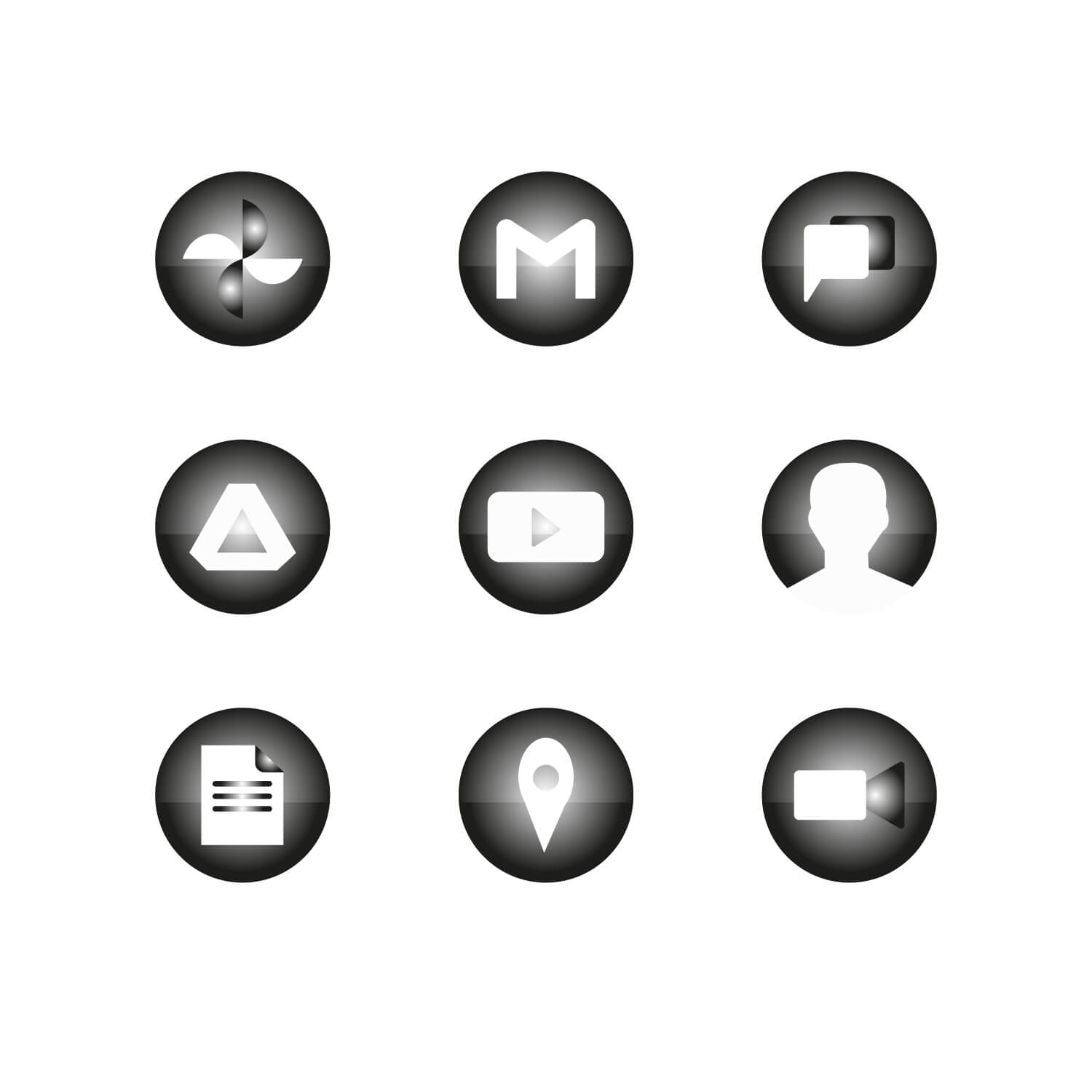 Free grey app icons 01