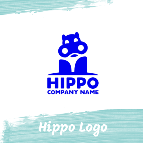 The logo image is unusual hippo corp logo.
