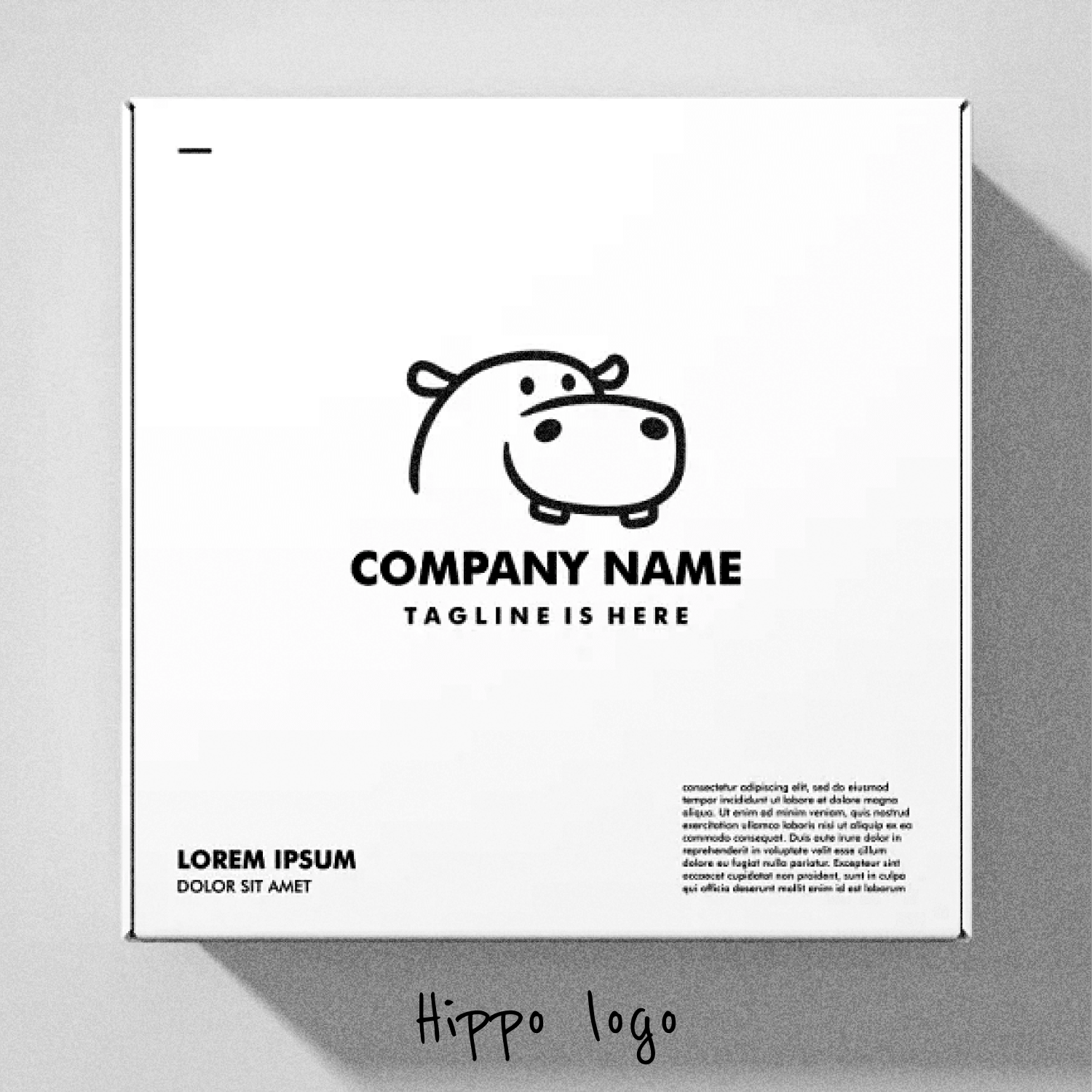 Hippo logo company name.