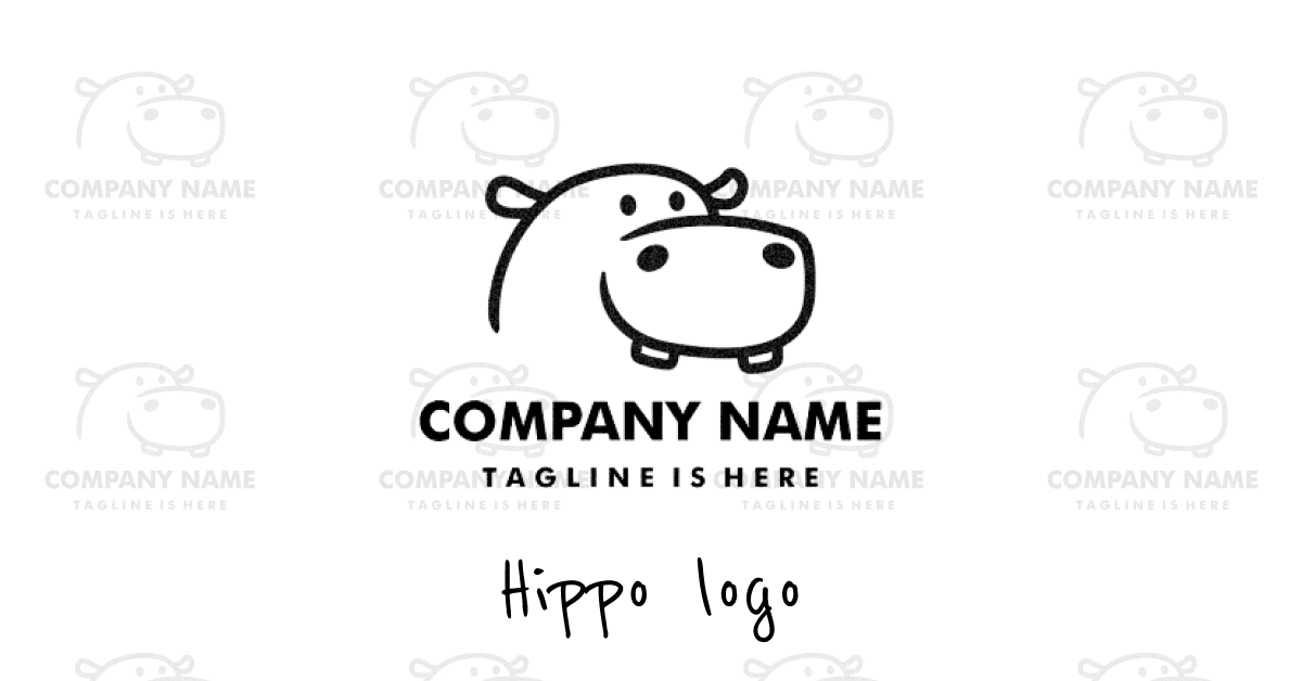 Hippo concept design on laptop.