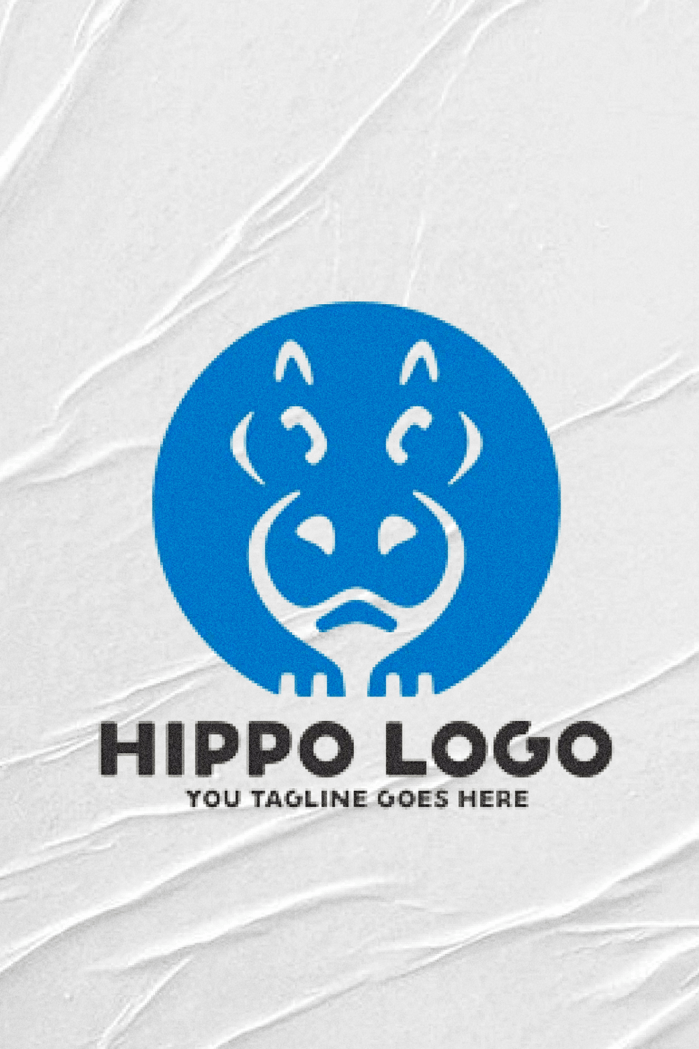 Hippo purpule circle logo.