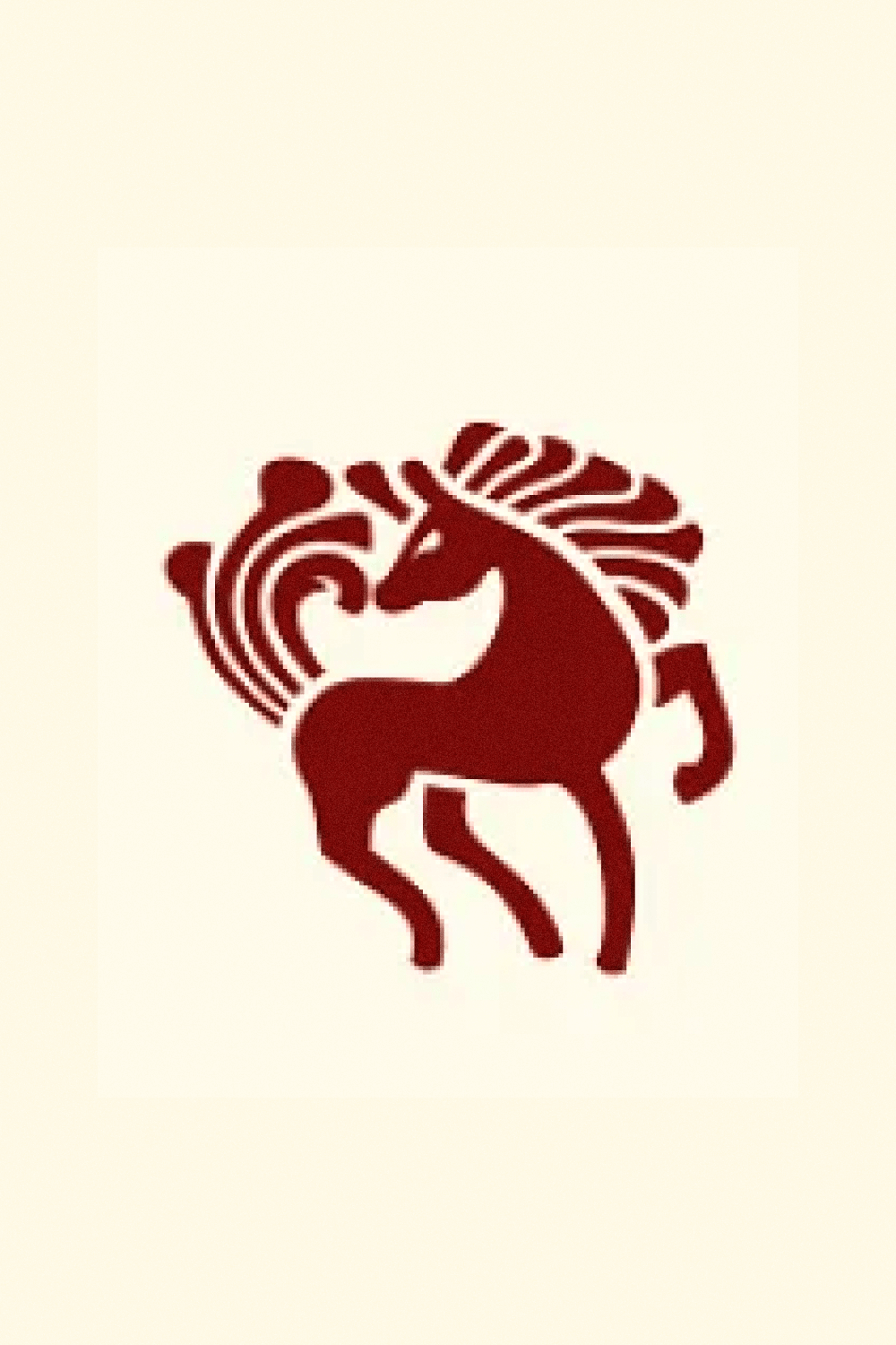 Horse circle logo.