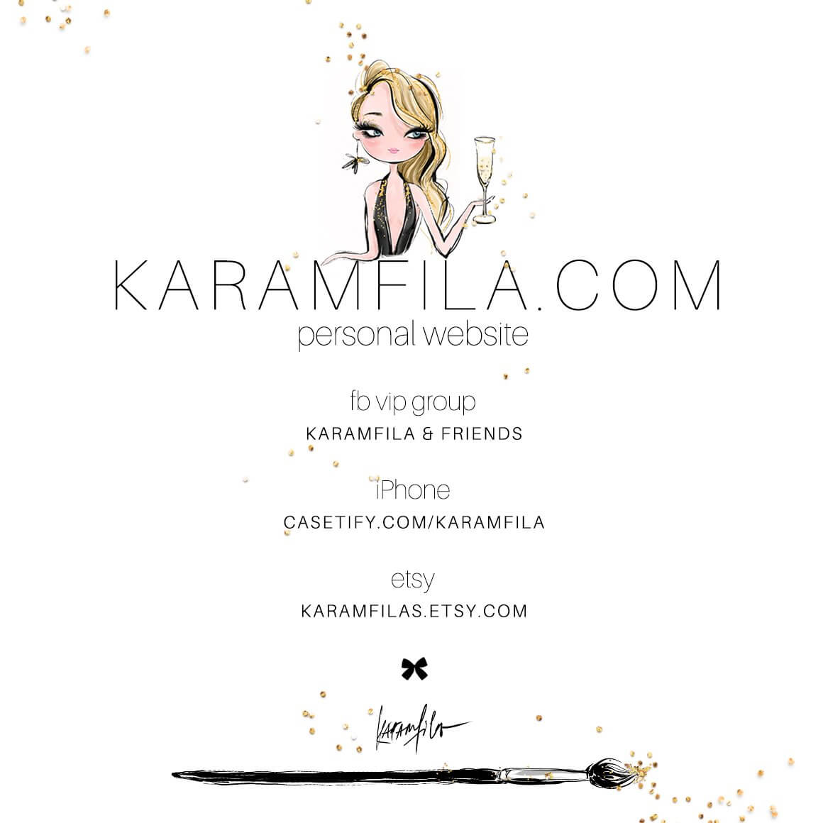 Karamfila site look.