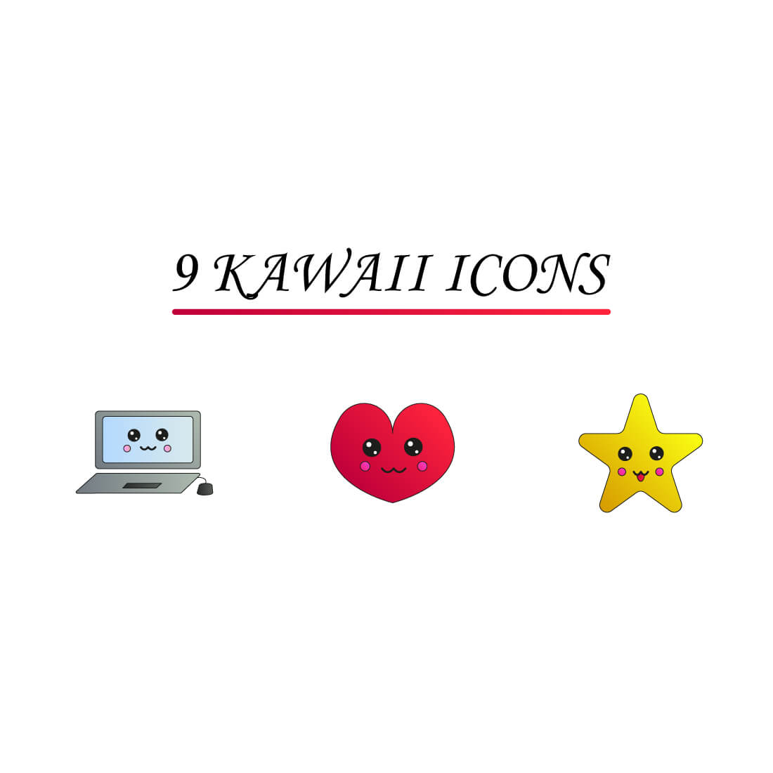 kawaii icons 03