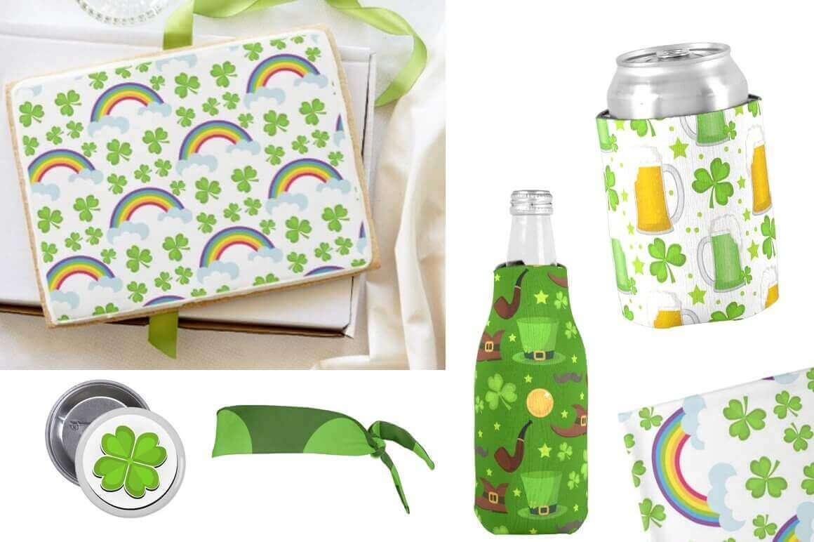 Many Things with Design of Patrick's Day.