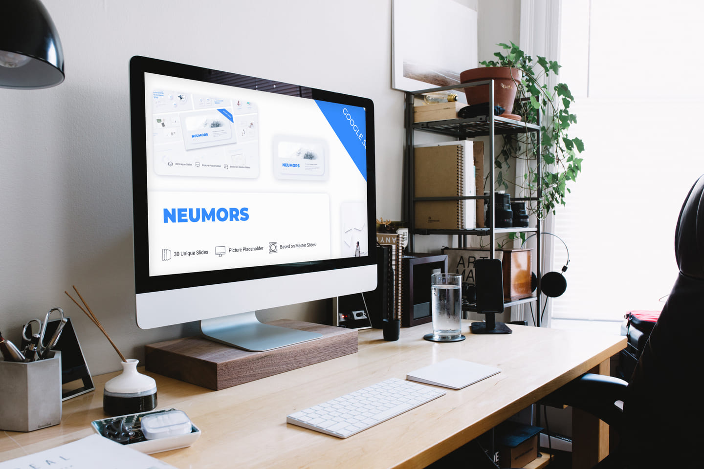 Neumors – Neumorphic Google Slides On The Monoblock.