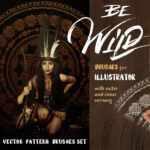 Be Wild! Pattern Brushes for Illustrator
