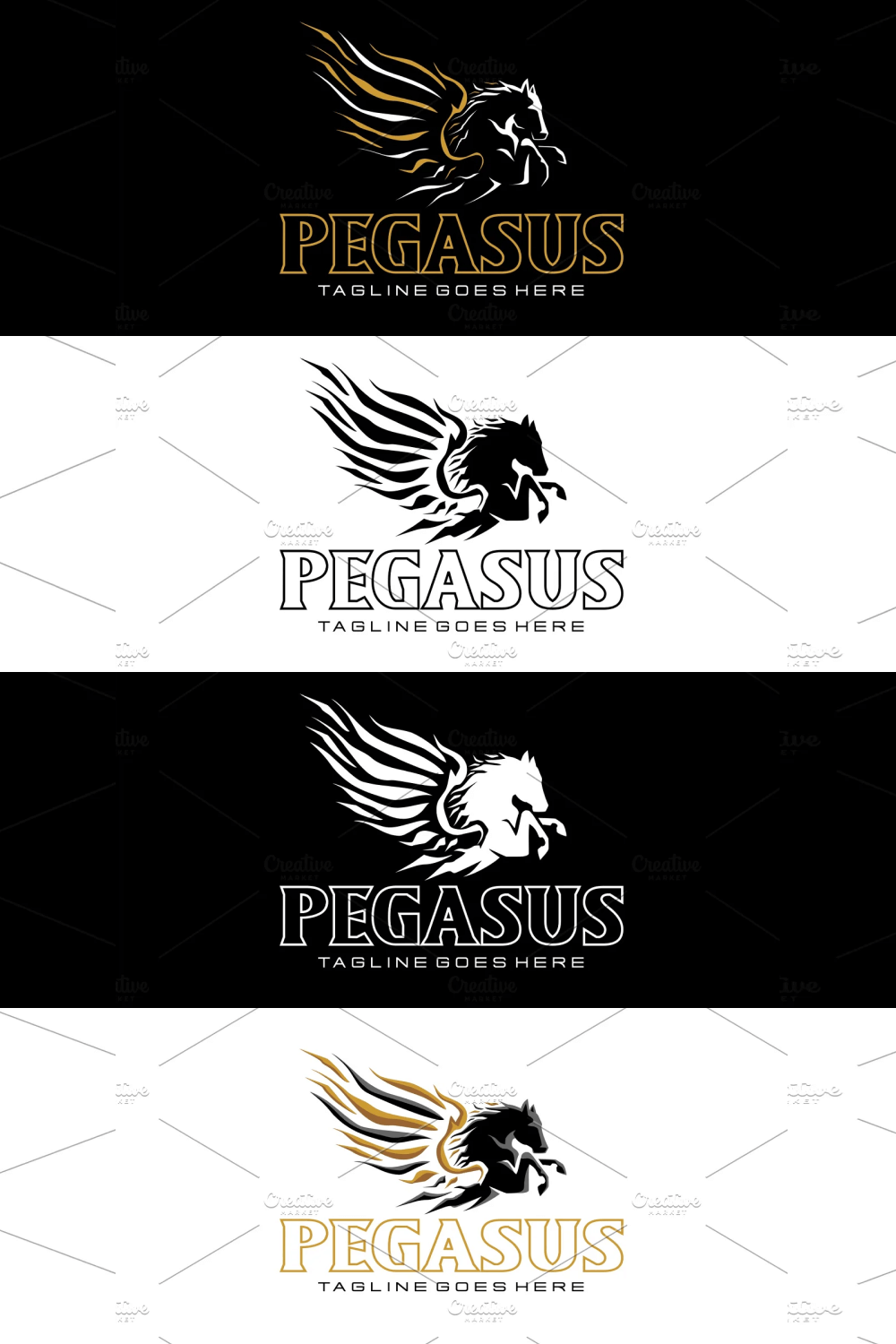 Pegasus logo company name.