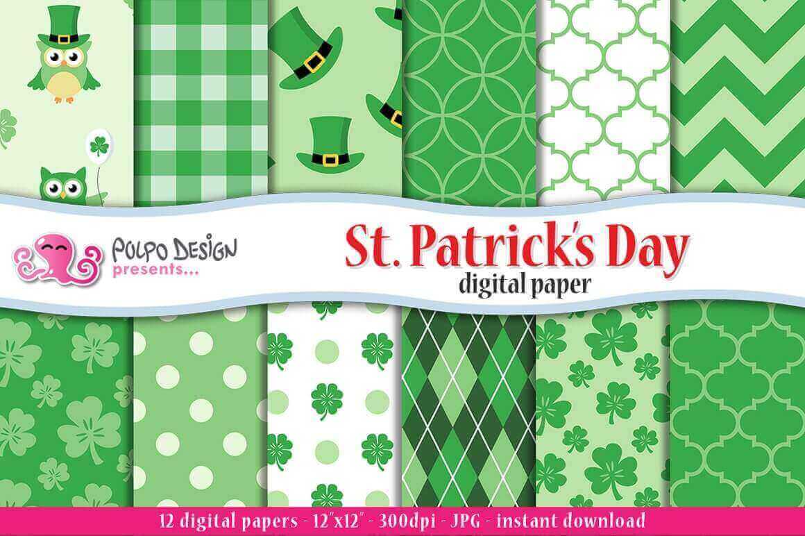 Many Patterns of St. Patrick's Day.