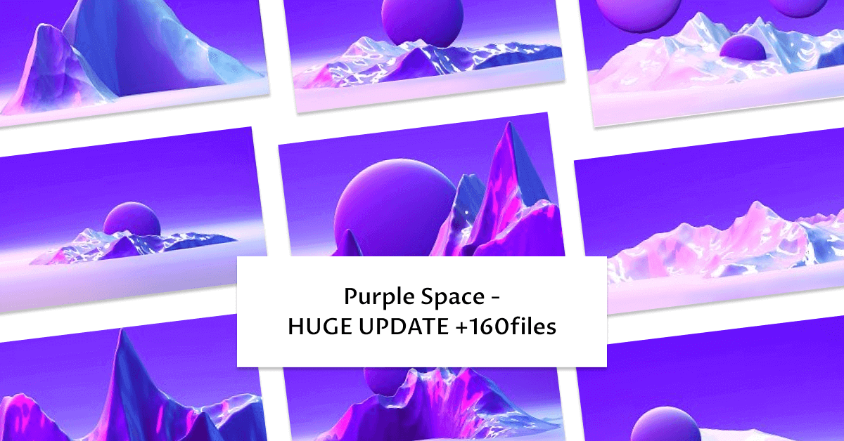 Many Pictures of Purple Space.