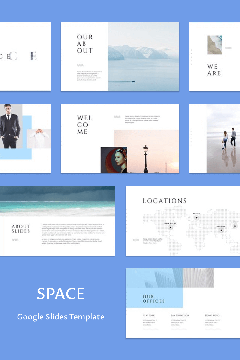 SPACE Google Slides Template – MasterBundles