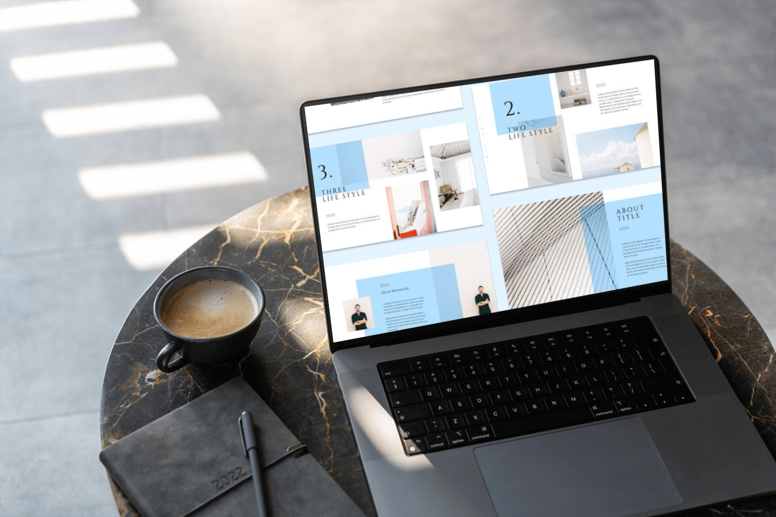 SPACE Keynote Template – MasterBundles