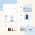 Table of Contents Space Powerpoint Template.