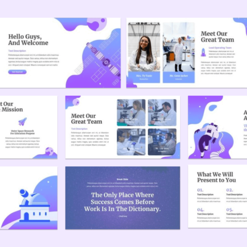 Starler - Astronomy Keynote Template – MasterBundles