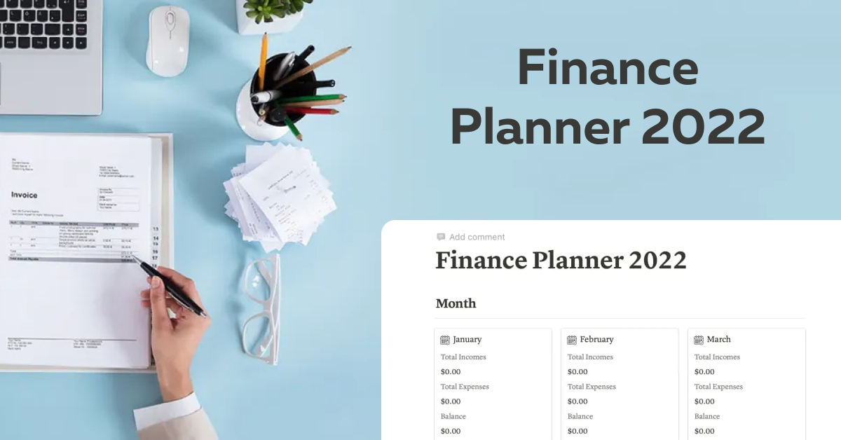 Finance planner.