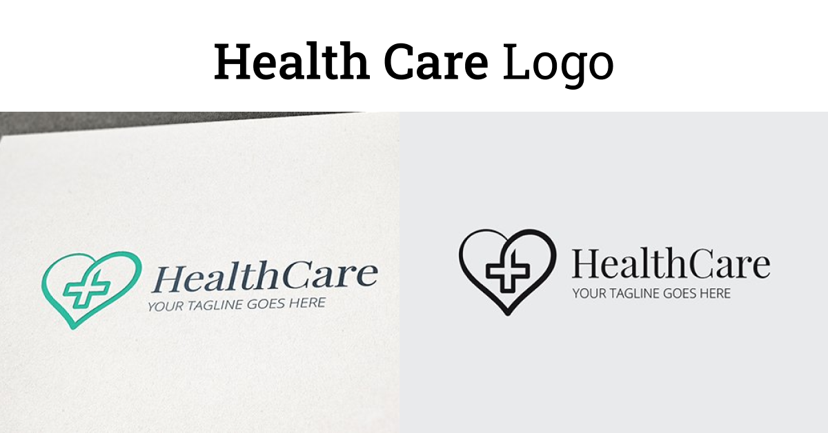 Health care medical symbol logo.
