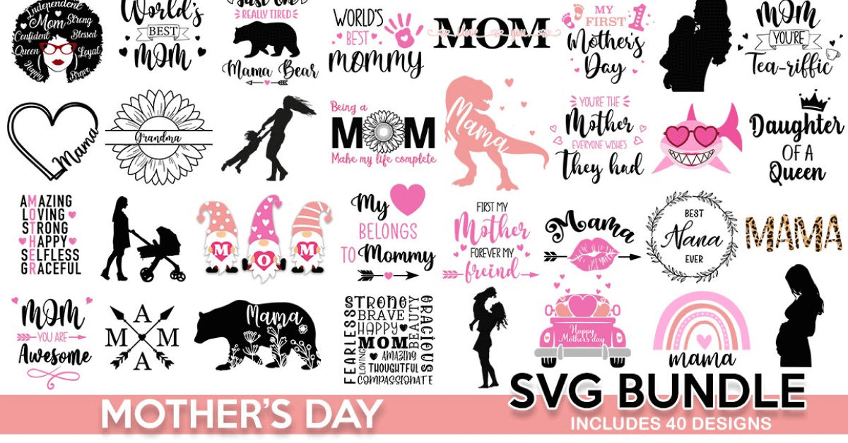 Mother's Day SVG Bundle.