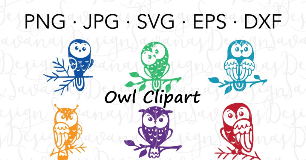 Owl Clipart and Owl SVG Files – MasterBundles