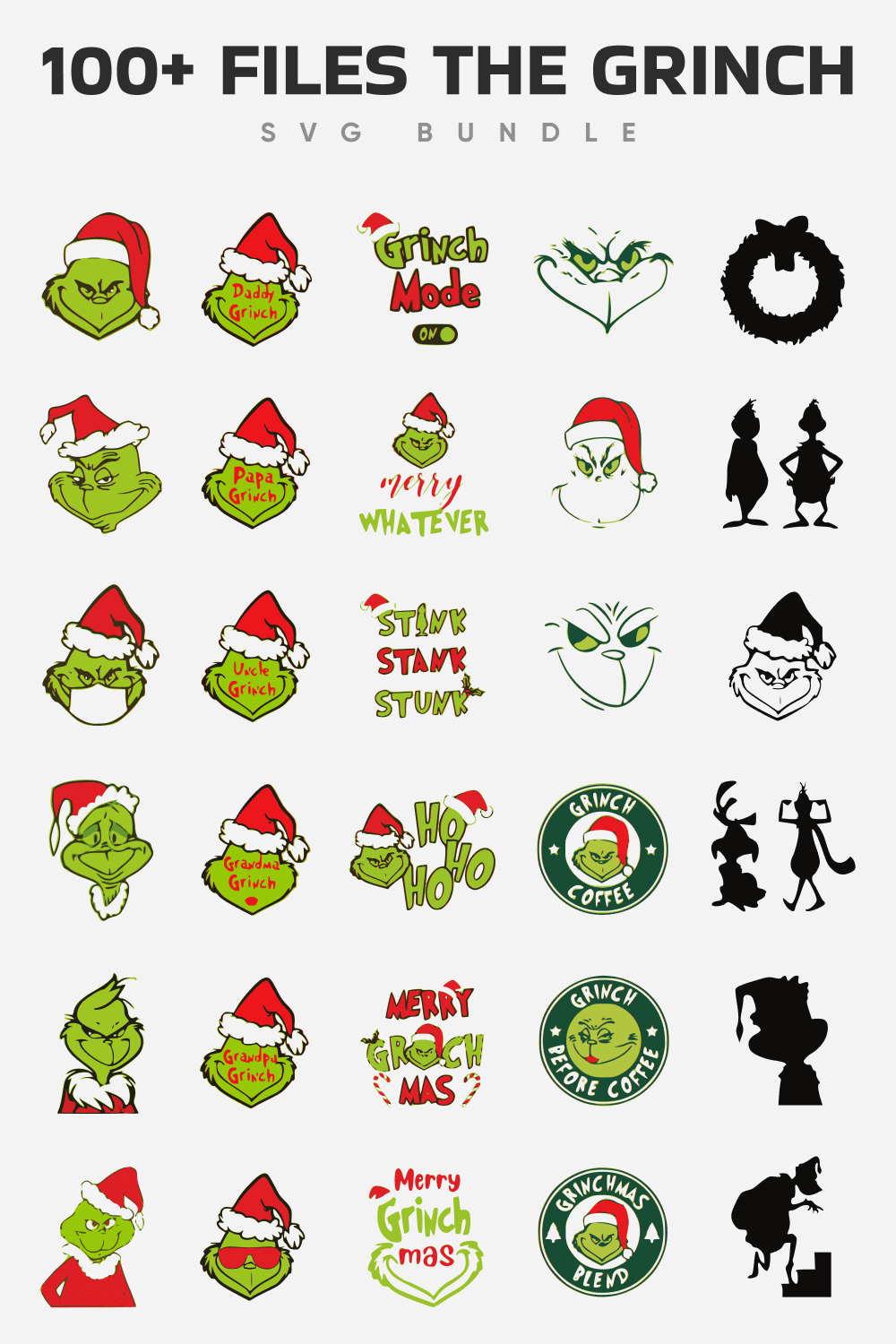 Sly Grinch in different guises.