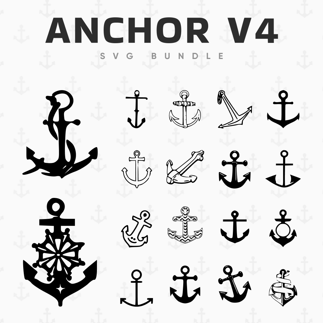 Anchor V4 SVG Bundle.