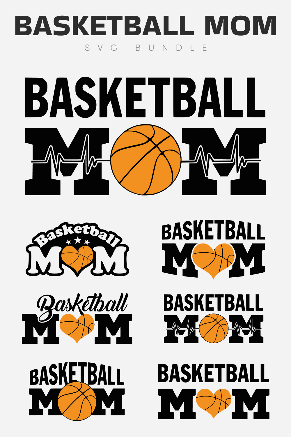 Basketball mom svg bundle.