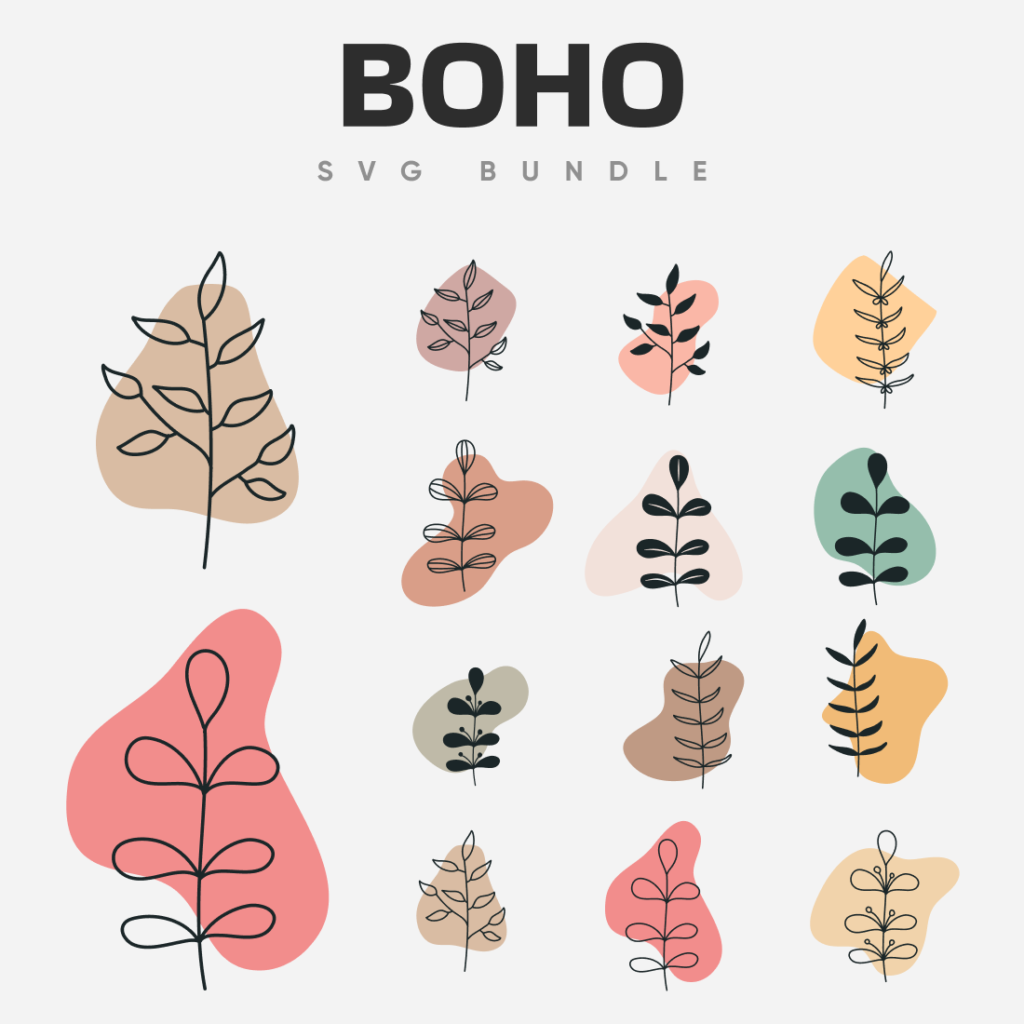 Boho Svg Bundle Masterbundles