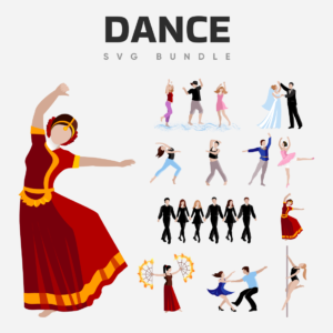 Beauty dance SVG bundle.
