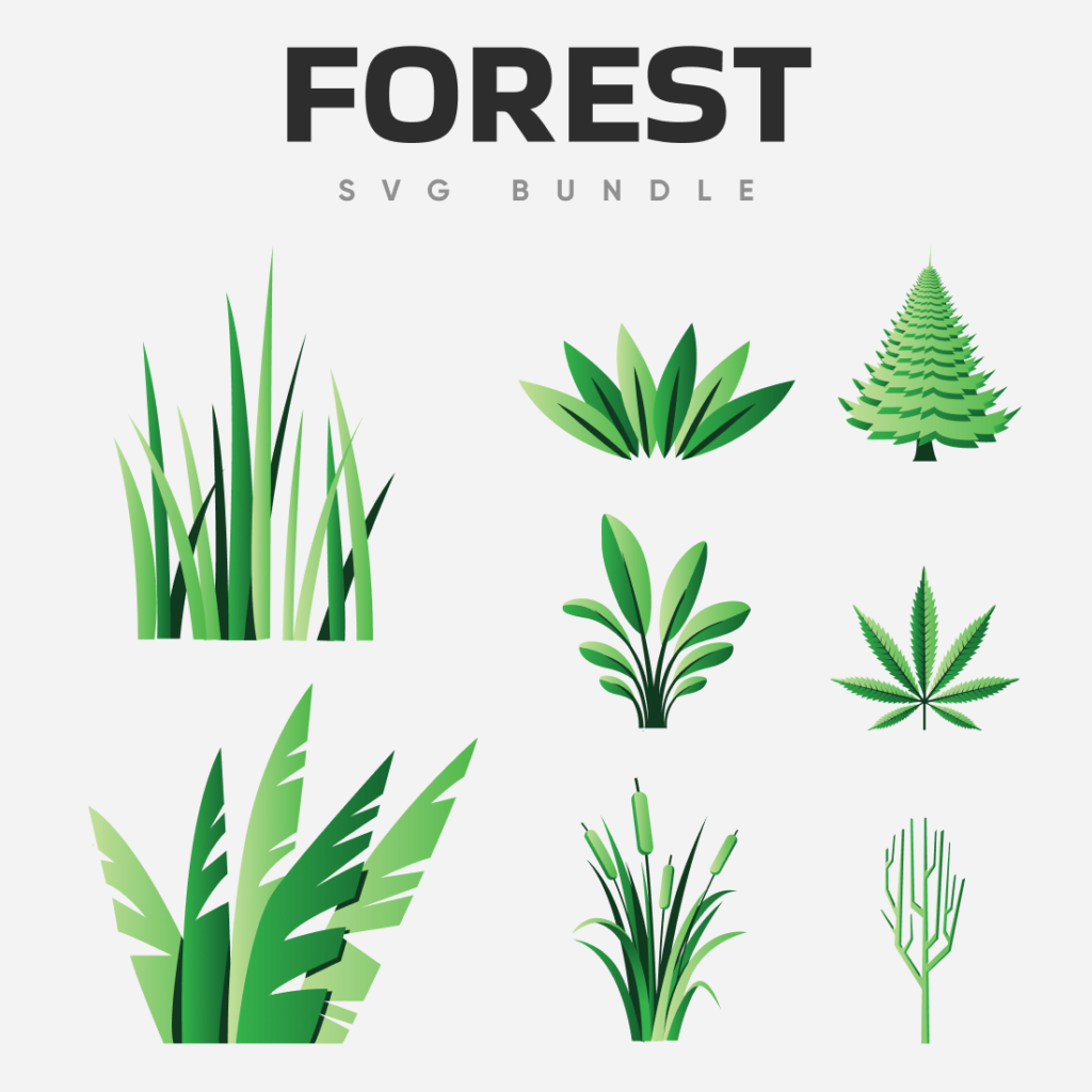Forest Silhouette SVG – MasterBundles