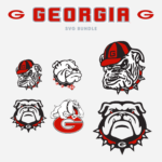 Best georgia bulldogs SVG bundle.