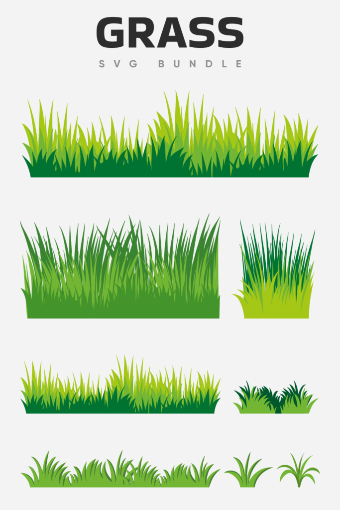 Grass SVG Bundle | Master Bundles