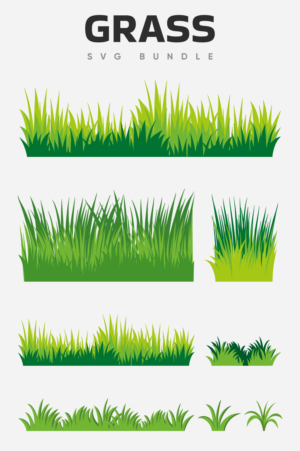 Grass SVG Bundle.