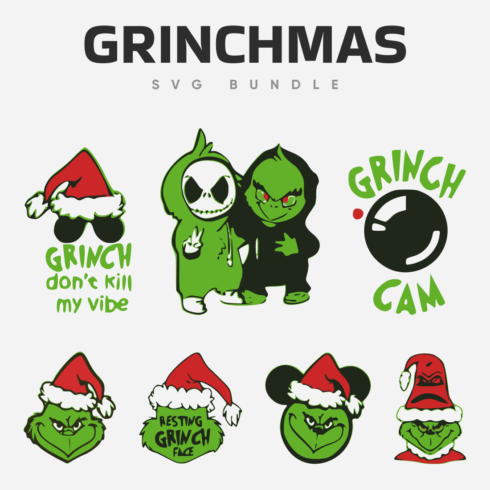 Files with an angry expression on the Grinch's face during the Christmas holiday.