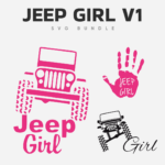 Jeep Girl Decal SVG: 4 Files – MasterBundles