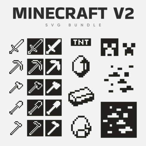 Diamonds, and other ore from the game.
