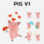 First Square Image - Pig SVG Bundle.